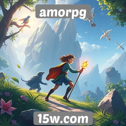 Amorpg oferece experiências únicas em jogos online